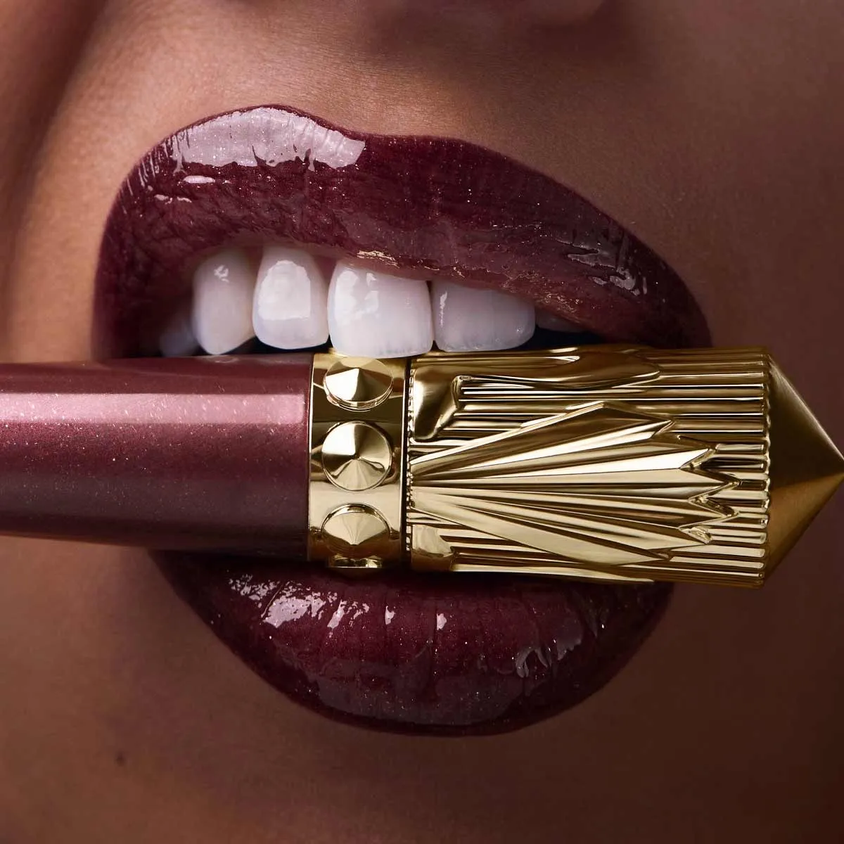 Christian Louboutin Rouge Stiletto Vinyl Gloss – Lip Gloss – Mauve Heat 245V - Beauty - alternate view 9